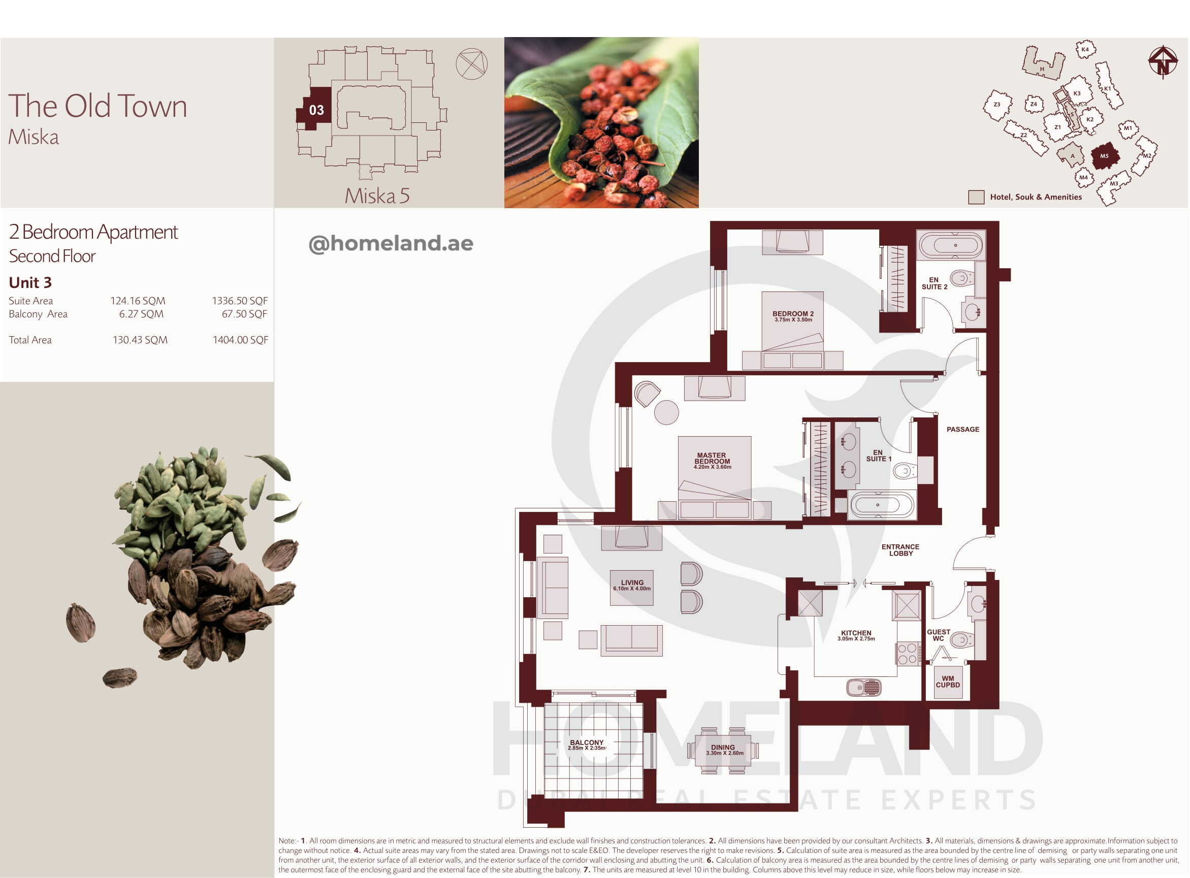 The Old Town Miska 5, Second Floor, 2 BR, Unit 3, 1404 SQFT