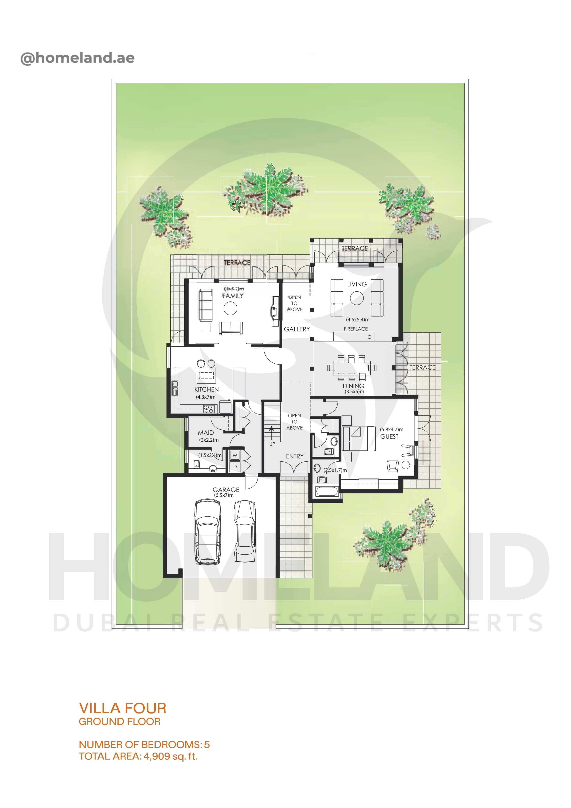 Savannah, Villa Four, 5 BR, 4009 SQFT, Ground Floor