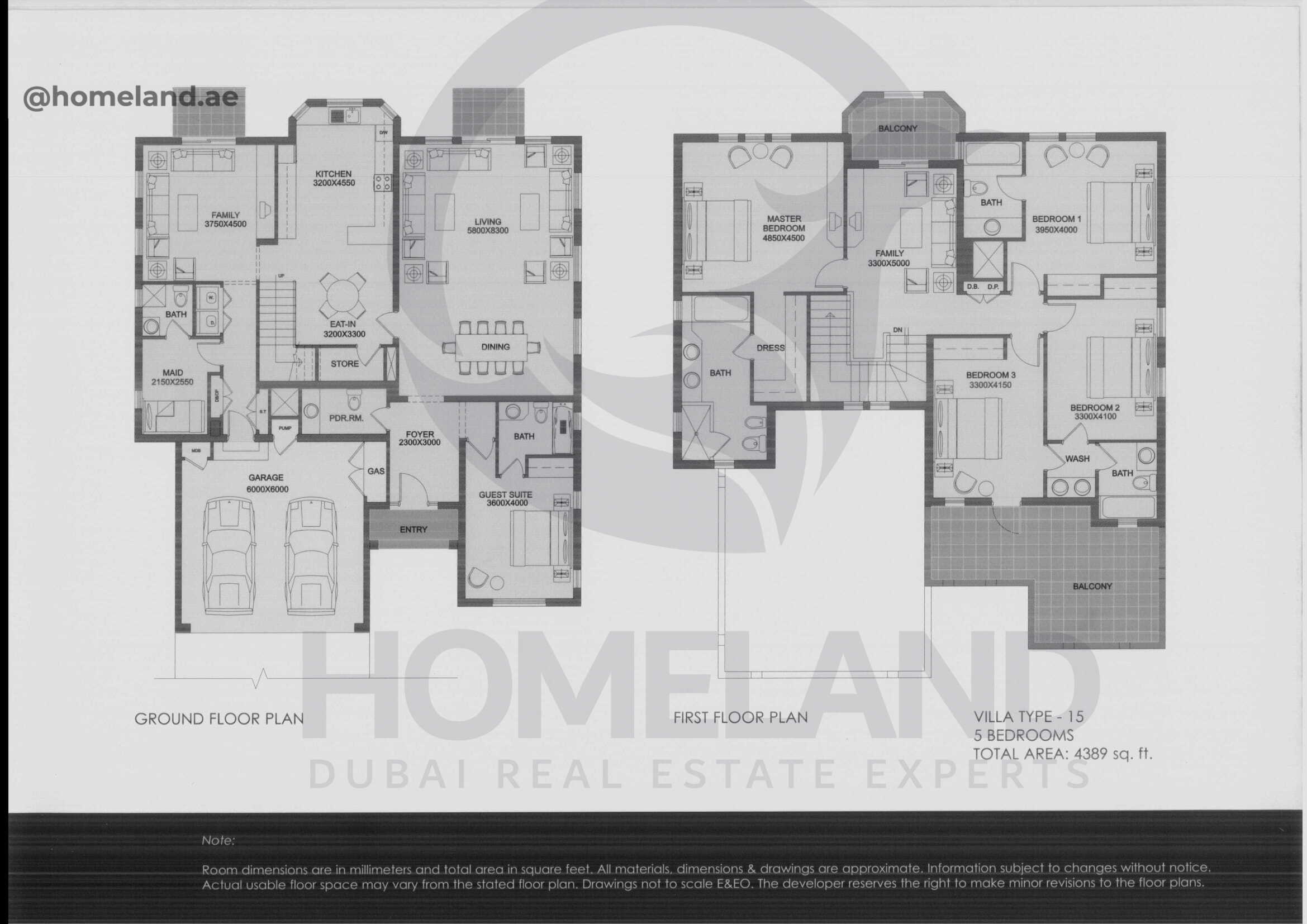 Terra Nova, Type 15, 5 BR, 4389 SQFT