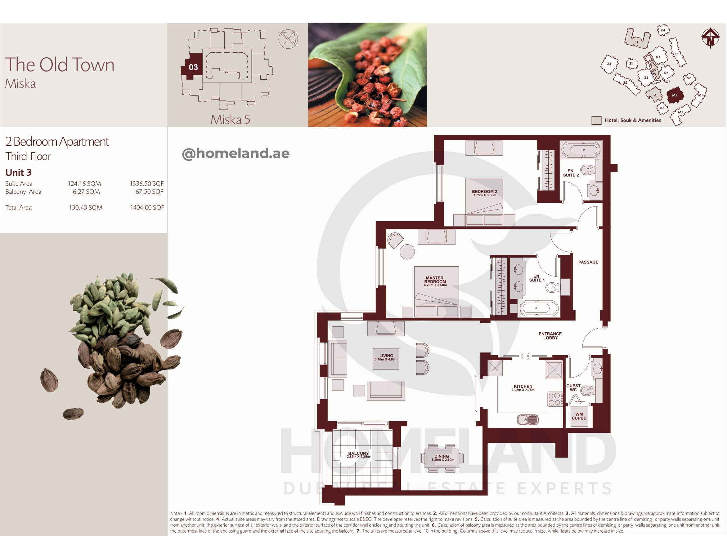 The Old Town Miska 5, Third Floor, 2 BR, Unit 3, 1404 SQFT