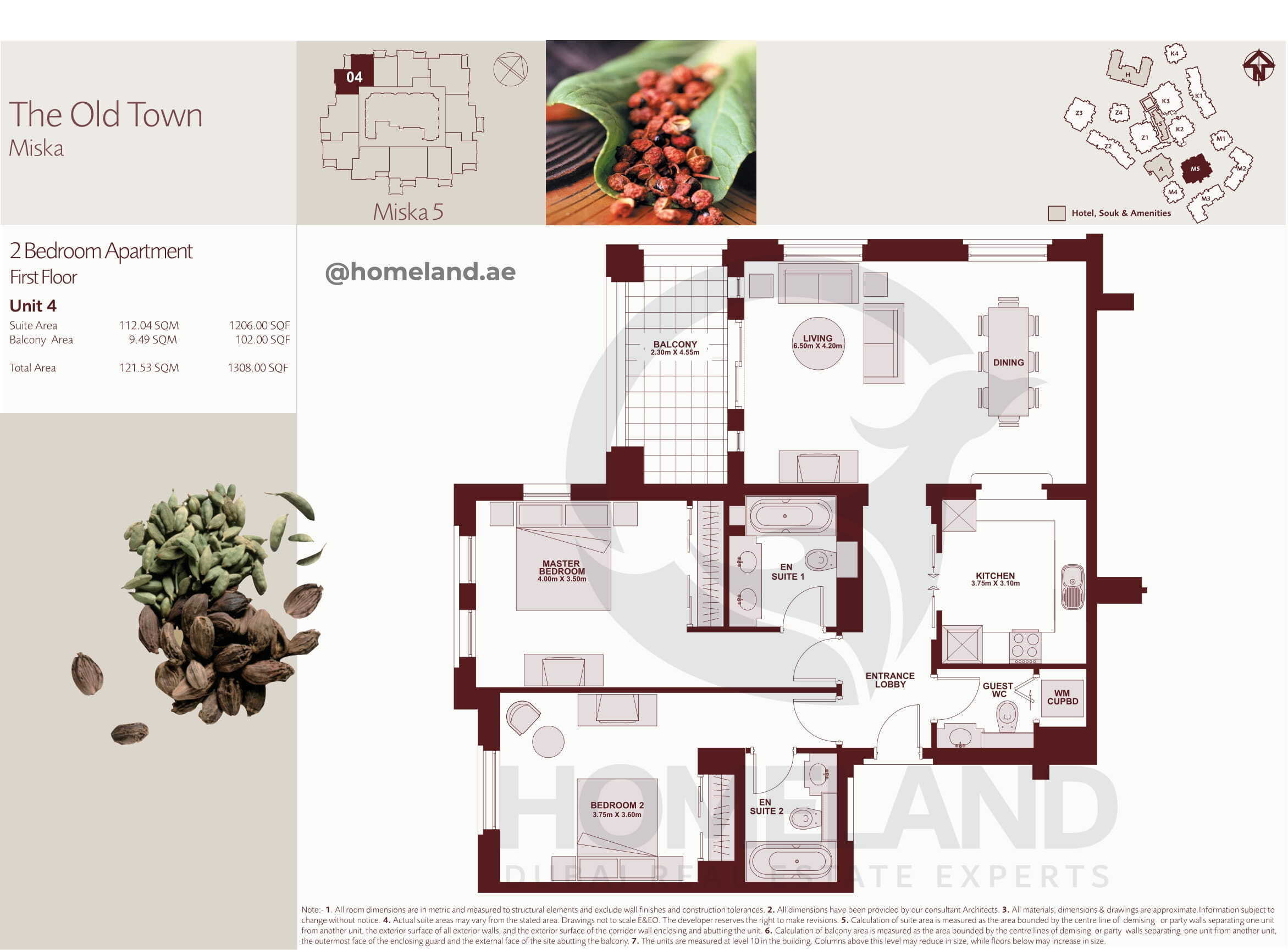 The Old Town Miska 5, First Floor, 2 BR, Unit 4, 1308 SQFT
