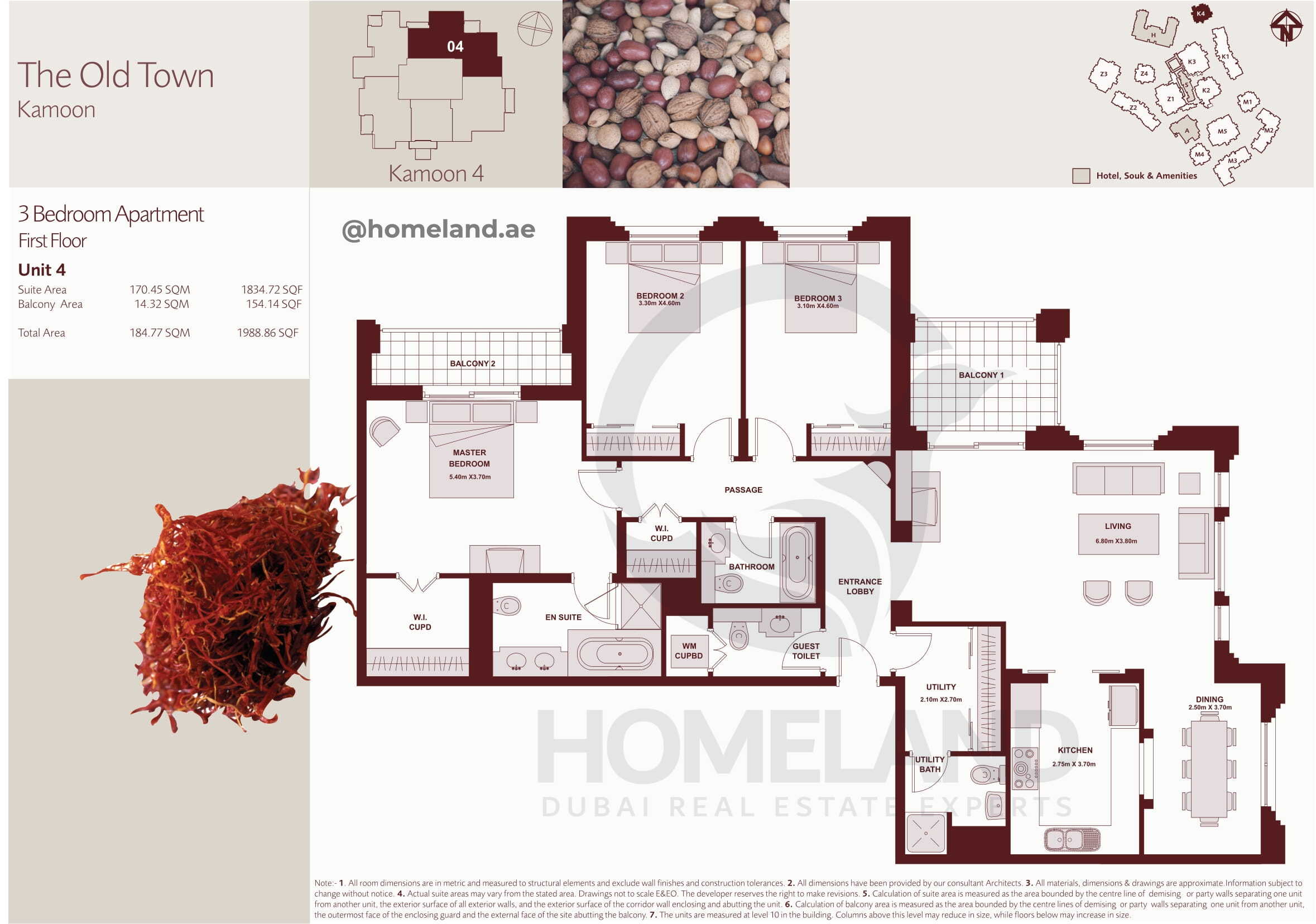 The Old Town Kamoon 4, First Floor, 3 BR, Unit 4, 1988 SQFT