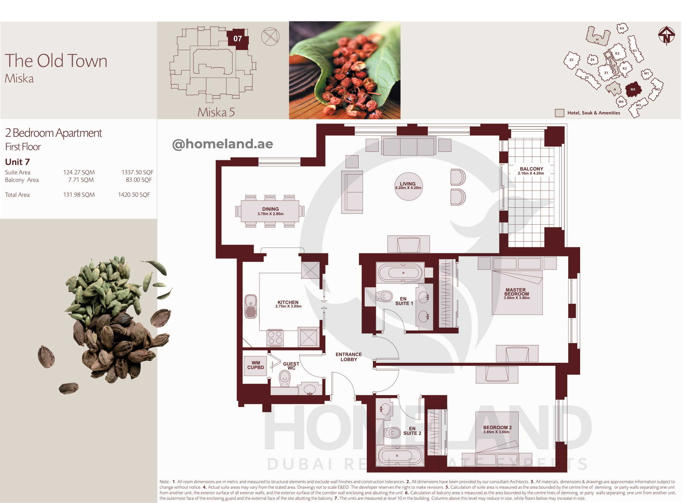 The Old Town Miska 5, First Floor, 2 BR, Unit 7, 1420 SQFT