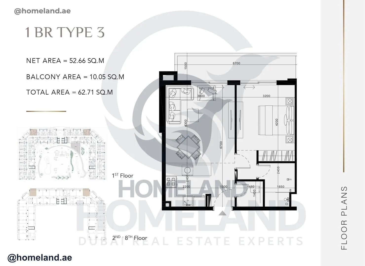 Laya Heights, 1 BR, Type 3, 387 SQFT