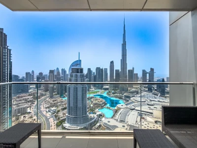 High floor | Furnished | Burj Khalifa View